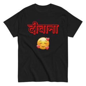 Deewana Lover Hindi T-Shirt Cotton Man Classic Tee