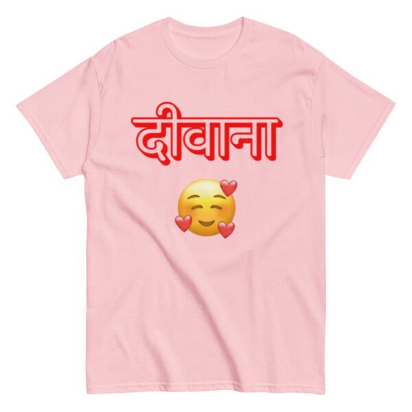 Deewana Lover Hindi T-Shirt Cotton Man Classic Tee