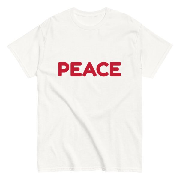 Peace T-Shirt Cotton Unisex Classic Tee