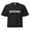 Mexicana Women’s Black Heavyweight Boxy Tee