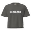 Mexicana Women’s Black Heavyweight Boxy Tee